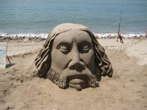 A creative beach activity!
