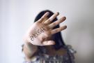 Girl raising hand